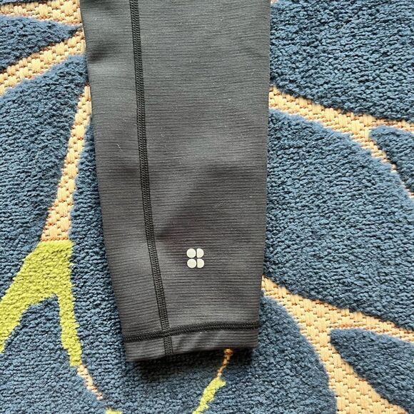 Sweaty Betty Super Sculpt 7/8 Black Leggings 60 cm Size 2 - Picture 5 of 5